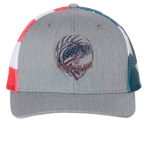 Heather Grey/ Flag - 112PM - FRONT