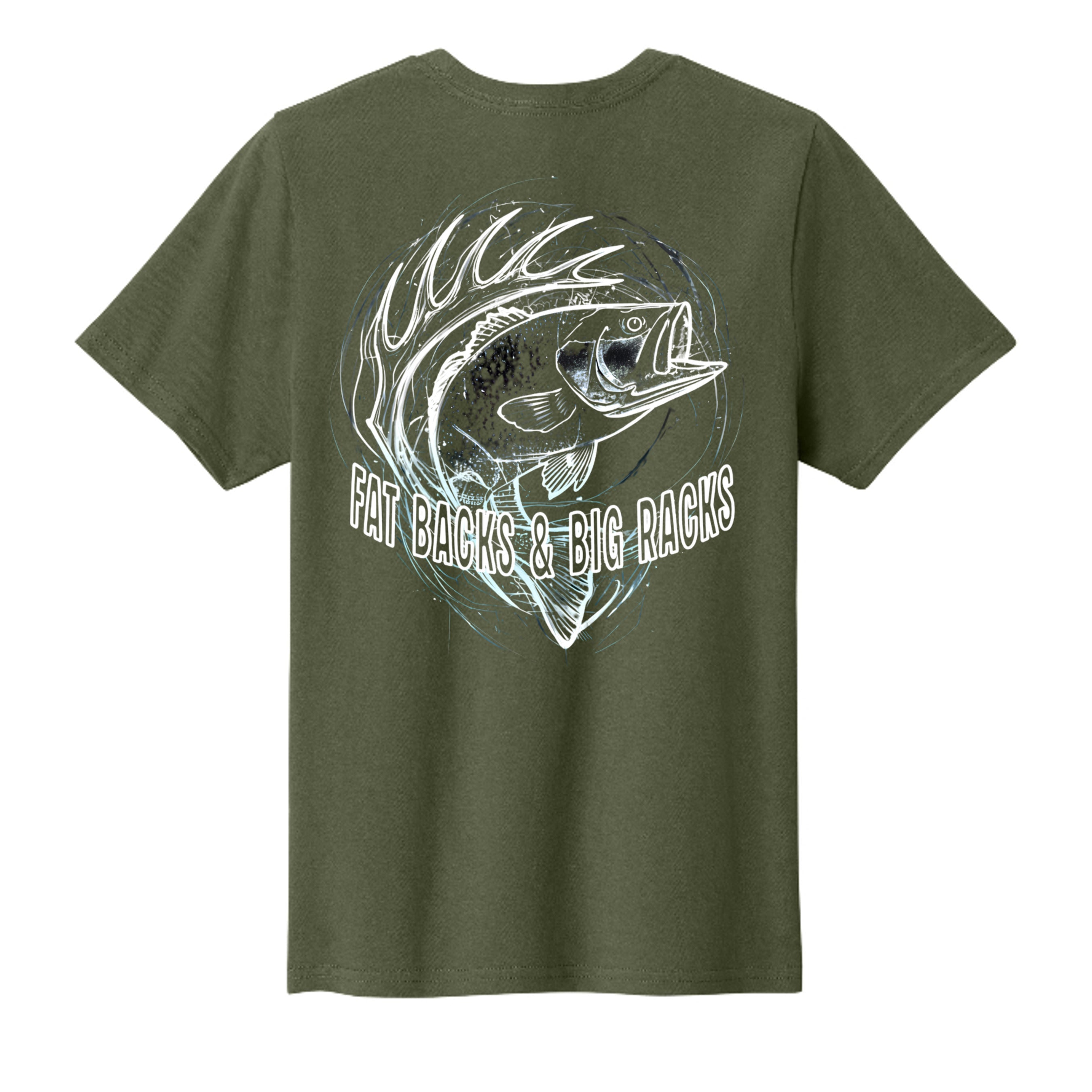 Olive Drab Green - PC43Y - BACK