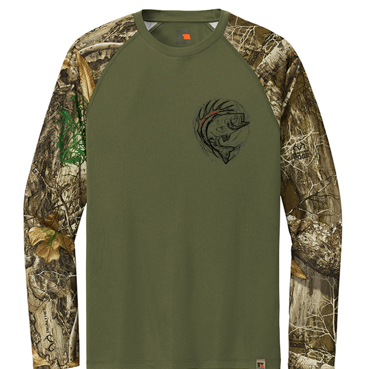 Olive Drab Green/ Realtree Edge - RU151LS - FRONT
